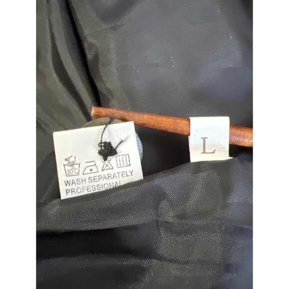 Mens Costume L Pinstripe Vest With Bow Tie Necktie Pocket Watch & Accessories - Picture 5 of 7